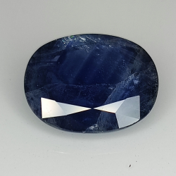 4.22ct Blue Sapphire oval cut 11.5x8.9mm