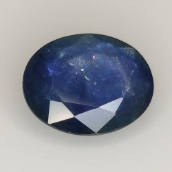 4.20ct Zaffiro blu taglio ovale 10.7x8.6mm