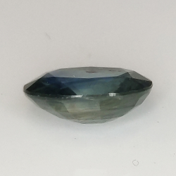 3.07ct Zaffiro blu taglio ovale 10.1x7.9mm