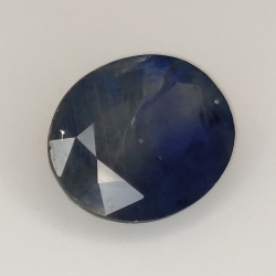 4.28ct Zafiro Azul talla oval 10.8x8.6mm