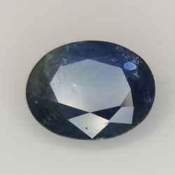 3.27ct Blue Sapphire oval cut 9.9x8.0mm