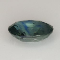 3.92ct Blauer Saphir Ovalschliff 10.6x8.6mm