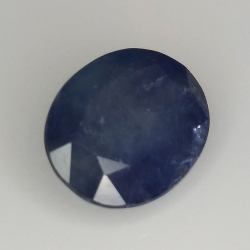 4.91ct Saphir Bleu coupe ovale 11.3x9.1mm