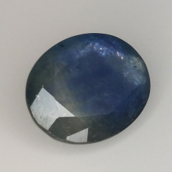 3.93ct Blauer Saphir Ovalschliff 11.0x8.7mm