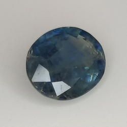 3.79ct Blauer Saphir Ovalschliff 10.5x8.4mm