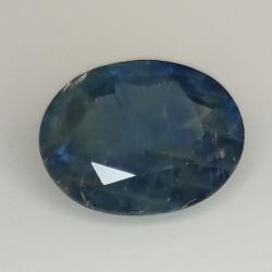 3.79ct Blauer Saphir Ovalschliff 10.5x8.4mm