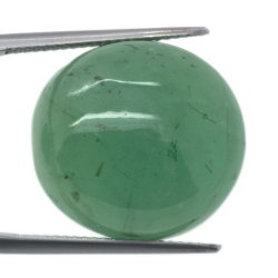 26,09 ct.Emerald Oval Cabochon