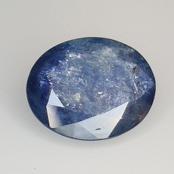 4.40ct Zafiro Azul talla oval 10.6x8.6mm