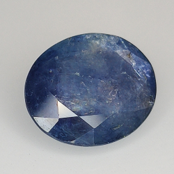 4.40ct Blauer Saphir Ovalschliff 10.6x8.6mm