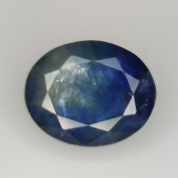 5.92ct Blauer Saphir Ovalschliff 11.2x9.1mm