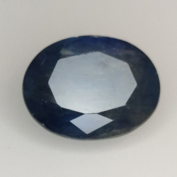 3.80ct Zaffiro blu taglio ovale 9.9x7.8mm