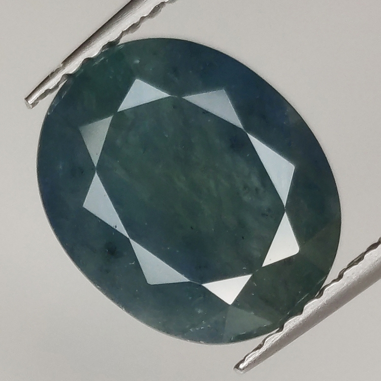 4.37ct Blauer Saphir Ovalschliff 10.7x8.7mm