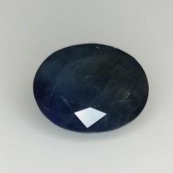 4.56ct Blauer Saphir Ovalschliff 10.9x8.9mm