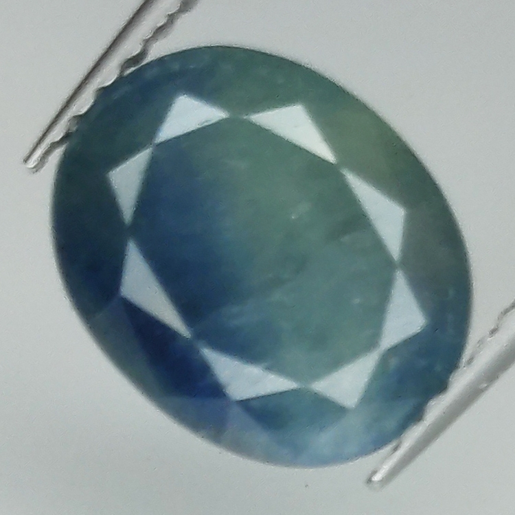 4.10ct Zaffiro blu taglio ovale 10.2x8.3mm