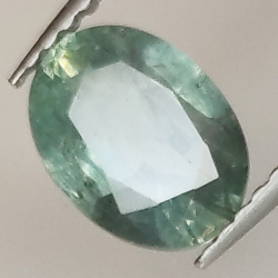 1.92ct Zafiro Azul talla oval 8.1x4.0mm