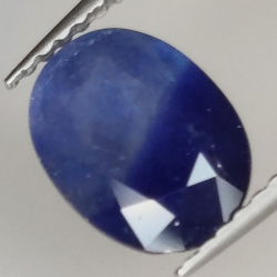 1.96ct Blauer Saphir Ovalschliff 8.9x6.8mm