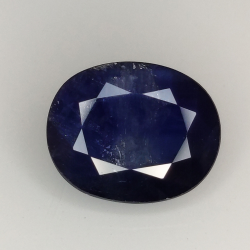 3.58ct Blauer Saphir Ovalschliff 9.8x8.0mm