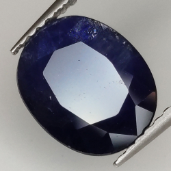 3.58ct Blue Sapphire oval cut 9.8x8.0mm