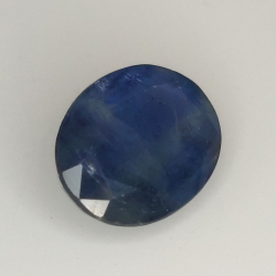 2.77ct Zafiro Azul talla oval 9.4x7.4mm