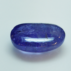 14.05ct Tanzanite cabochon ovale 17.8x12.2mm