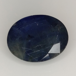 7.30ct Tanzanite coupe ovale 13.2x10.7mm