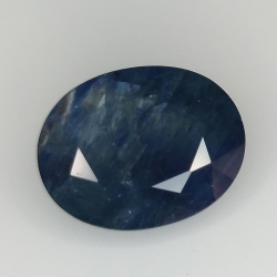 6.90ct Tanzanite taglio ovale 12.7x10.2mm