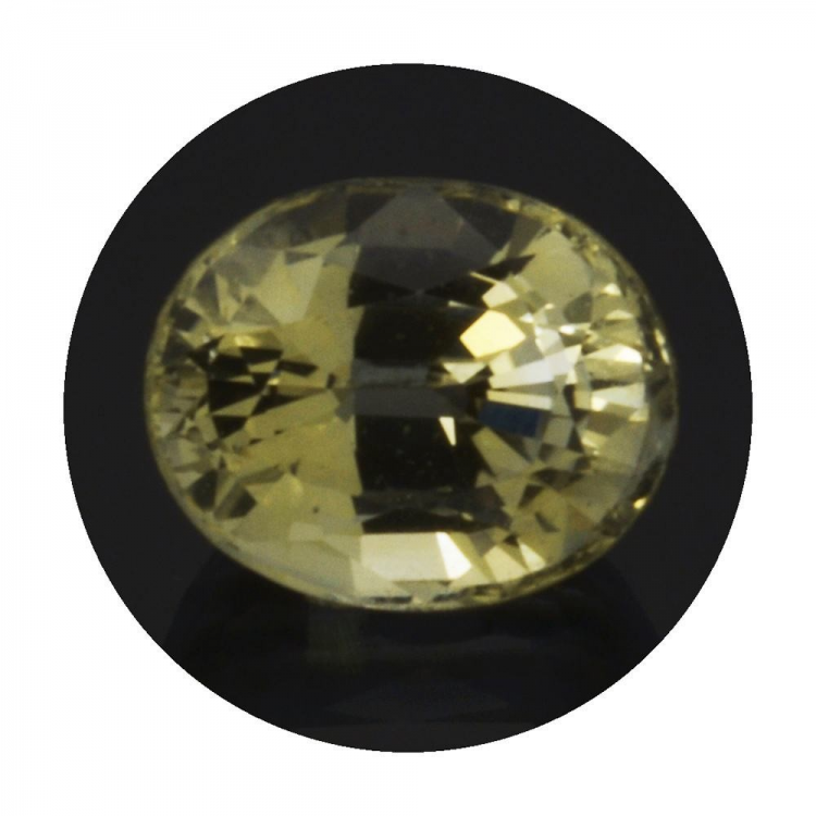 1,49ct. Yellow Sapphire Oval Cut