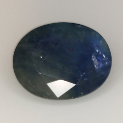 9.49ct Blue Sapphire oval cut 13.6x11.3mm