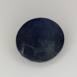 8.58ct Saphir Bleu coupe ovale 13.0x10.7mm