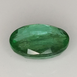 1.22ct Esmeralda talla oval 8.5x6.0mm