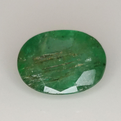 2.43ct Smeraldo taglio ovale 10.2x7.7mm