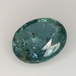 2.25ct Smeraldo taglio ovale 9.8x7.9mm