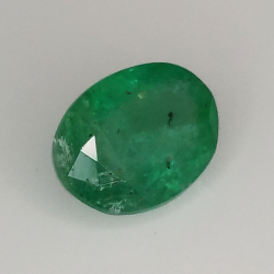 1.40ct Emerald oval cut 8.1x6.1mm