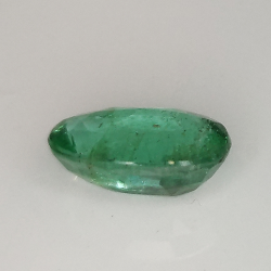 1.28ct Emerald oval cut 8.7x6.0mm