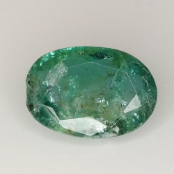 1.92ct Emerald oval cut 9.9x6.9mm