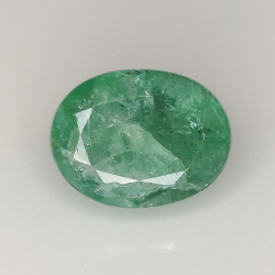 2.75ct Emerald oval cut 9.9x7.6mm