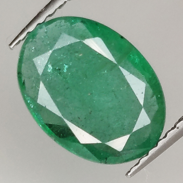 2.49ct Emerald oval cut 11.0x8.1mm