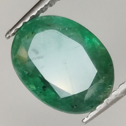 2.33ct Smeraldo taglio ovale 9.6x7.2mm