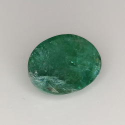 2.38ct Emerald oval cut 10.2x8.0mm