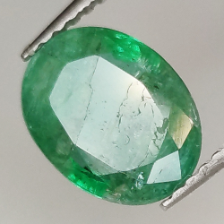 2.00ct Emerald oval cut 9.6x7.3mm