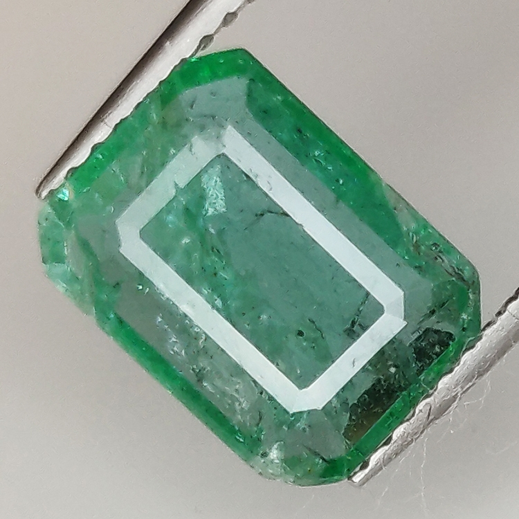 2.06ct Emerald emerald cut 10.3x7.7mm