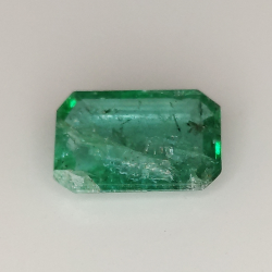 2.06ct Smeraldo taglio smeraldo 10.3x7.7mm