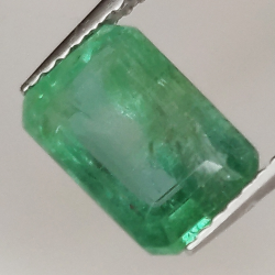 2.33ct Smeraldo taglio smeraldo 9.4x6.4mm