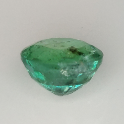 1.62ct Emerald round cut 7.3x7.2mm