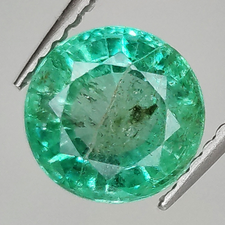 1.62ct Smeraldo taglio rotondo 7.3x7.2mm