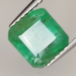 1.80ct Smaragd Smaragdschliff 6.8x6.6mm