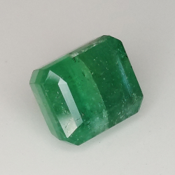 2.45ct Emerald emerald cut 7.5x6.4mm