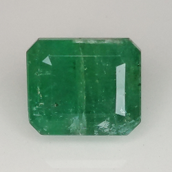 2.45ct Emerald emerald cut 7.5x6.4mm