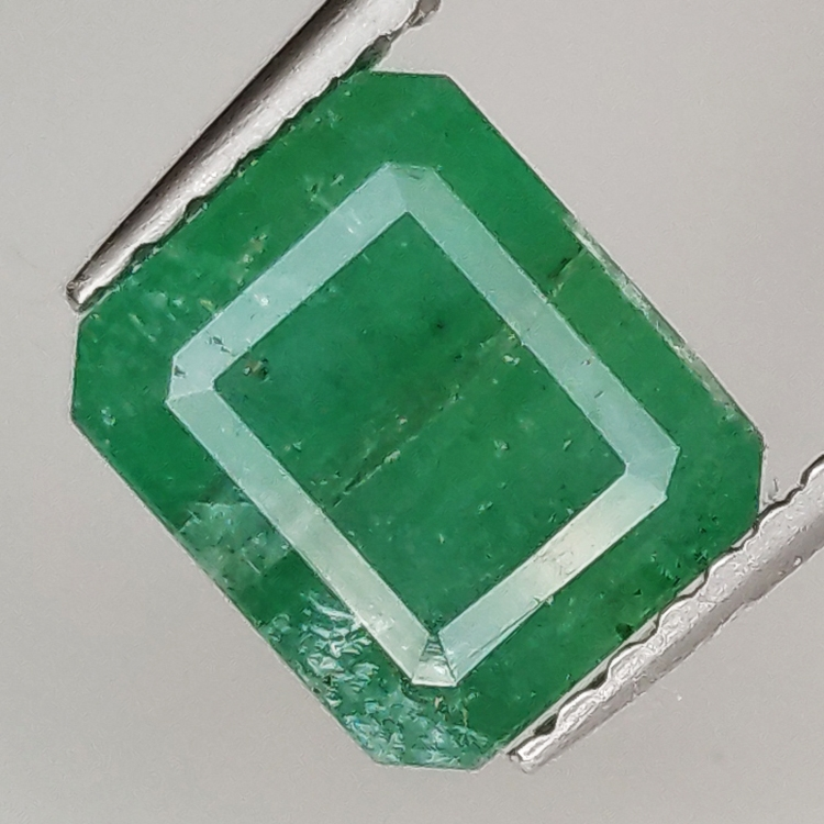 2.45ct Smeraldo taglio smeraldo 7.5x6.4mm