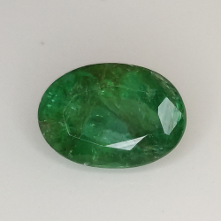 1.64ct Emerald oval cut 9.1x6.4mm